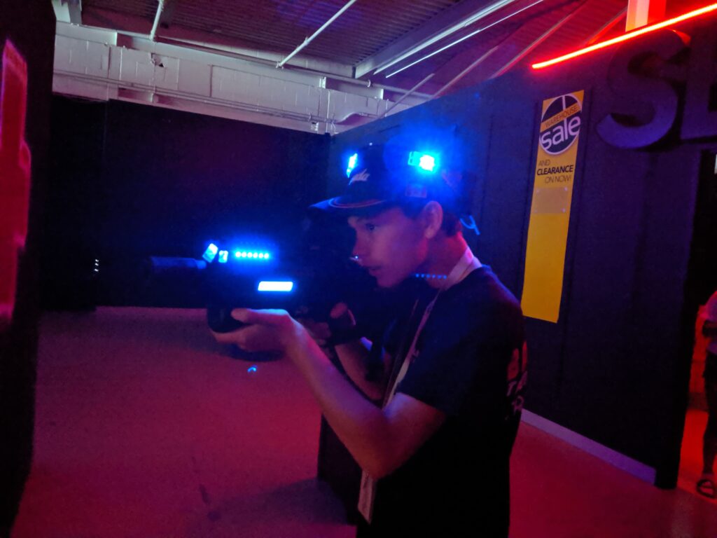 Who needs a resume ! - Laser Tag