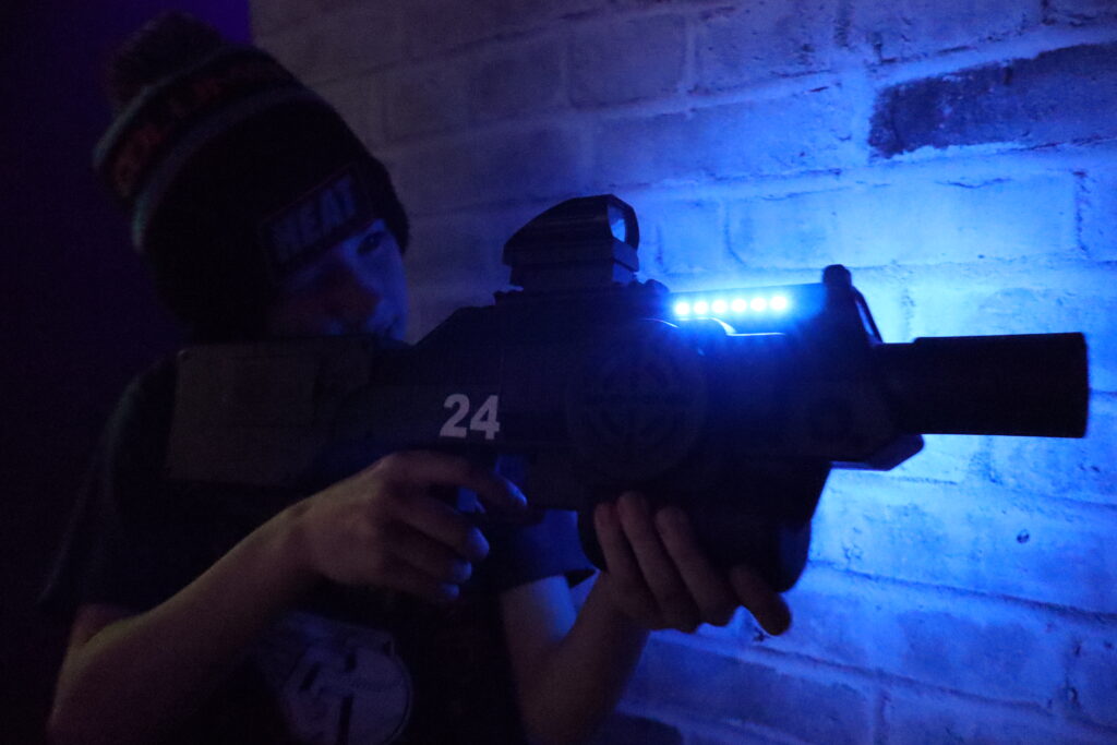 Laser Tag Oshawa gameplay at Battle City